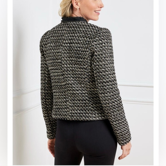 Talbots Breckenridge Wool Blend Tweed Jacket - Picture 2 of 12